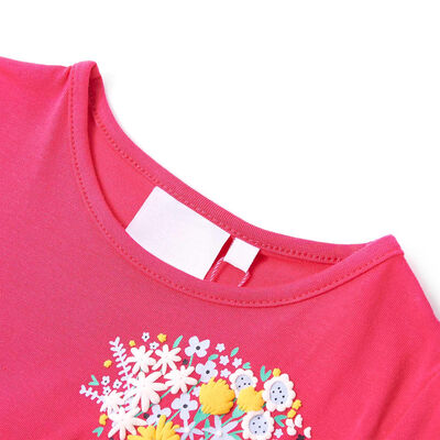 Kids' T-shirt Bright Pink 140