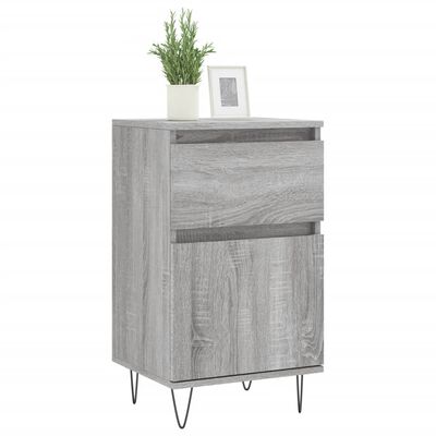 vidaXL Sideboard Grey Sonoma 40x35x70 cm Engineered Wood