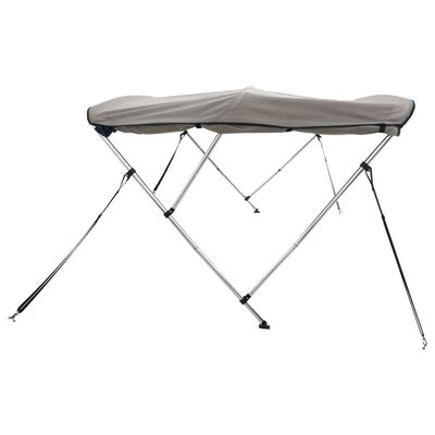 vidaXL 3-bow Bimini Top with Sidewalls 183x(154-167)x137 cm