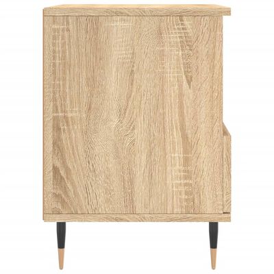 vidaXL Bedside Cabinets 2 pcs Sonoma Oak 40x35x50 cm Engineered Wood