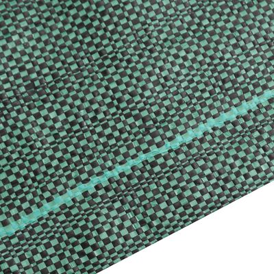 vidaXL Weed Membrane Green 0.5x100 m PP