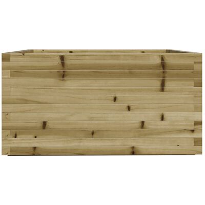 vidaXL Garden Planter 90x90x49.5 cm Impregnated Wood Pine