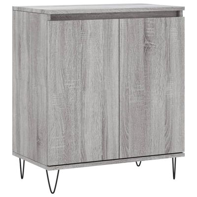 vidaXL Sideboard Grey Sonoma 60x35x70 cm Engineered Wood