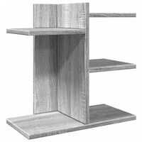 vidaXL Desk Organiser Grey Sonoma 42x21.5x42 cm Engineered wood