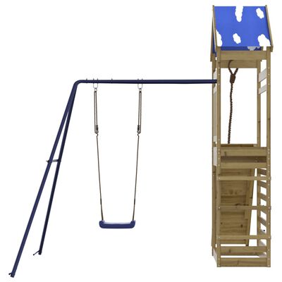 vidaXL Outdoor Playset Impregnated Wood Pine