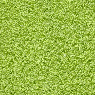 vidaXL Premium Soap Towels SOLUND 10 pcs Apple Green 30x30 cm 600 gsm