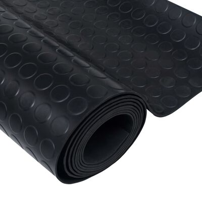 vidaXL Floor Mat Anti-Slip Rubber 1.5x2 m 3 mm Dot