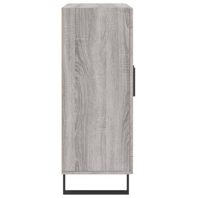 vidaXL Sideboard Grey Sonoma 69.5x34x90 cm Engineered Wood