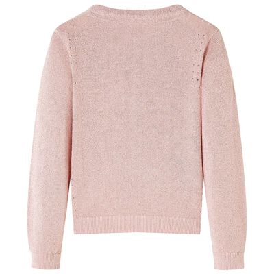 Kids' Cardigan Knitted Soft Pink 104