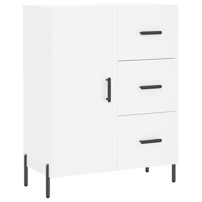 vidaXL Highboard White 69.5x34x180 cm Engineered Wood