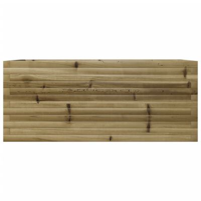 vidaXL Garden Planter 110x60x45.5 cm Impregnated Wood Pine