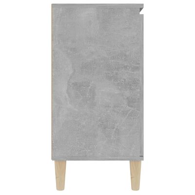 vidaXL Sideboard Concrete Grey 101x35x70 cm Engineered Wood