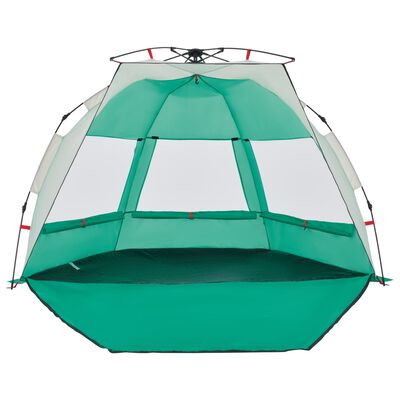 vidaXL Beach Tent 2-Person Sea Green Quick Release Waterproof