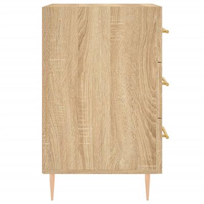 vidaXL Bedside Cabinet Sonoma Oak 40x40x66 cm Engineered Wood