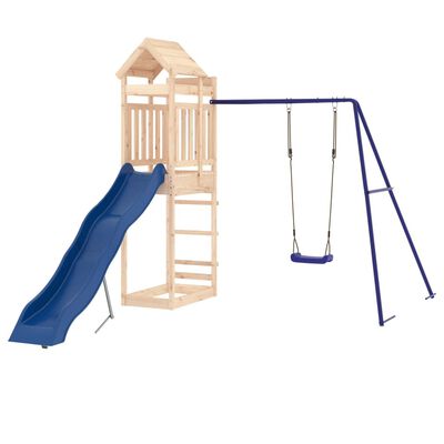 vidaXL Outdoor Playset Solid Wood Pine