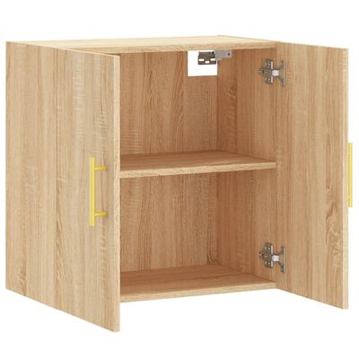 vidaXL Wall Cabinet Sonoma Oak 60x31x60 cm Engineered Wood