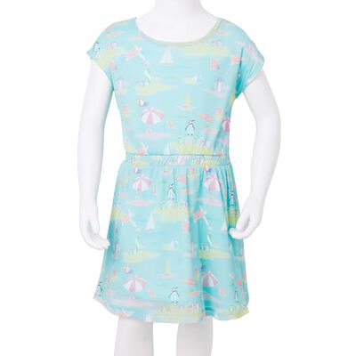 Kids' Dress Light Aqua 140