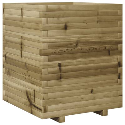 vidaXL Garden Planter 60x60x72 cm Impregnated Wood Pine