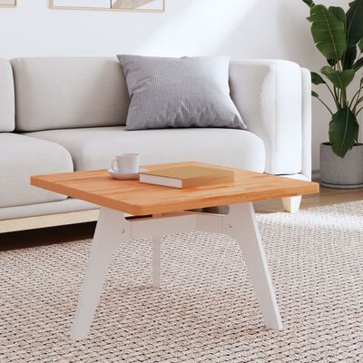 vidaXL Table Top 60x60x2.5 cm Square Solid Wood Beech