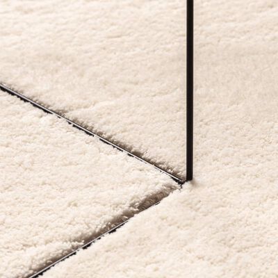 vidaXL Rug HUARTE Short Pile Soft and Washable Beige 100x200 cm