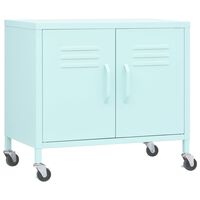 vidaXL Storage Cabinet Mint 60x35x56 cm Steel