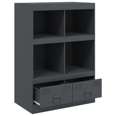 vidaXL Highboard Anthracite 67x39x95 cm Steel