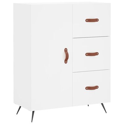 vidaXL Highboard White 69.5x34x180 cm Engineered Wood