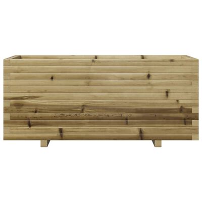 vidaXL Garden Planter 110x40x49.5 cm Impregnated Wood Pine