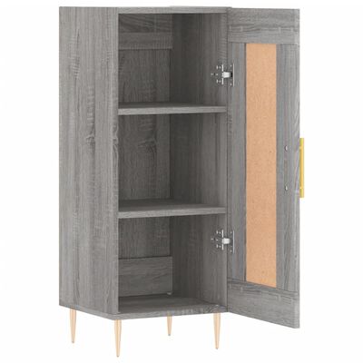 vidaXL Sideboard Grey Sonoma 34.5x34x90 cm Engineered Wood