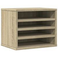 vidaXL Desk Organiser Sonoma Oak 36x26x29.5 cm Engineered wood