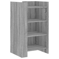 vidaXL Sideboard Grey Sonoma 45x35x75 cm Engineered Wood