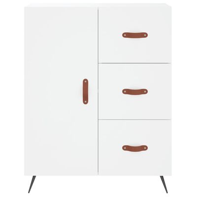 vidaXL Highboard White 69.5x34x180 cm Engineered Wood