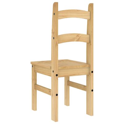 vidaXL Dining Chairs 2 pcs 40x46x99 cm Solid Wood Pine