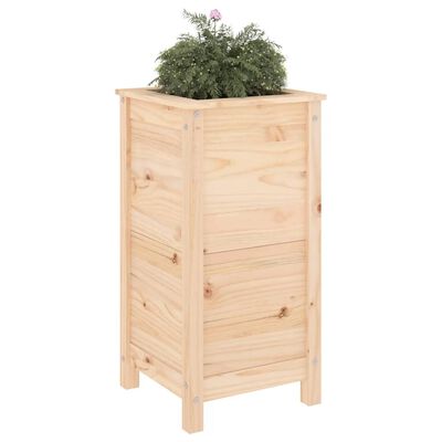 vidaXL Garden Planter 40x40x78 cm Solid Wood Pine