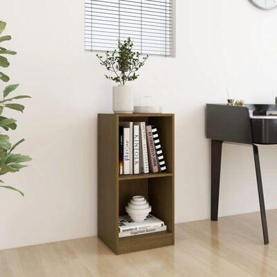 vidaXL Side Cabinet Honey Brown 35.5x33.5x76 cm Solid Pinewood