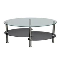 vidaXL Coffee Table with Exclusive Design Black