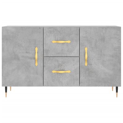 vidaXL Sideboard Concrete Grey 100x36x60 cm Engineered Wood