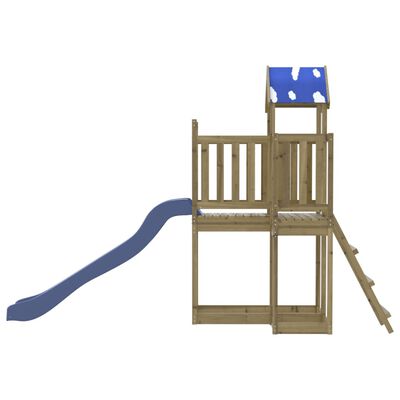 vidaXL Outdoor Playset Impregnated Wood Pine