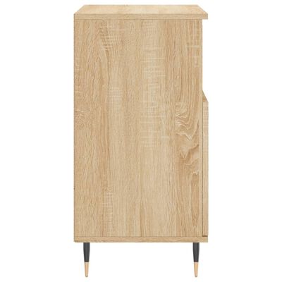 vidaXL Sideboards 2 pcs Sonoma Oak Engineered Wood