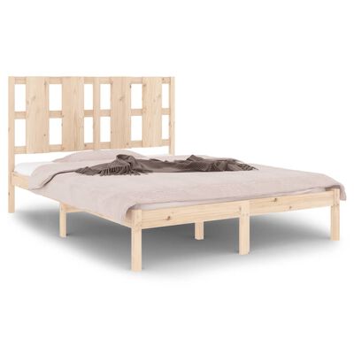 vidaXL Bed Frame without Mattress 120x200 cm Solid Wood Pine