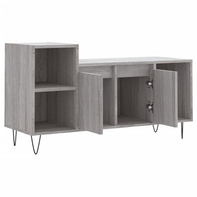 vidaXL TV Cabinet Grey Sonoma 100x35x55 cm Engineered Wood