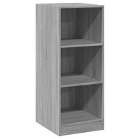 vidaXL Wardrobe Grey Sonoma 48x41x102 cm Engineered Wood