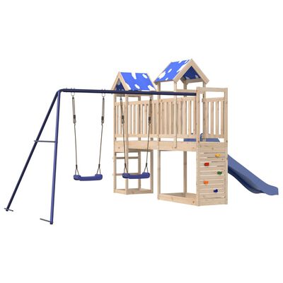 vidaXL Outdoor Playset Solid Wood Pine