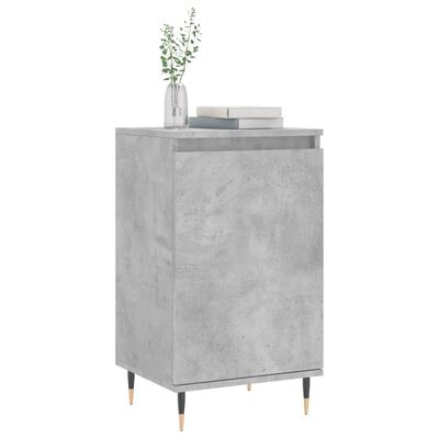 vidaXL Sideboards 2 pcs Concrete Grey 40x35x70 cm Engineered Wood