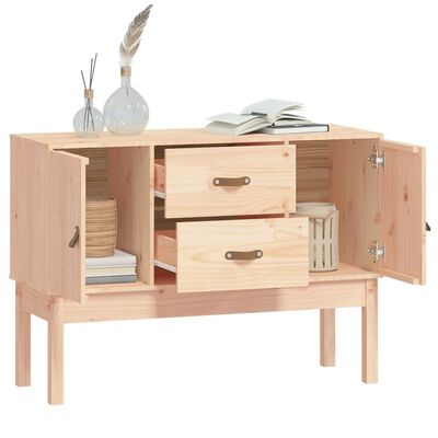 vidaXL Sideboard 110x40x78 cm Solid Wood Pine