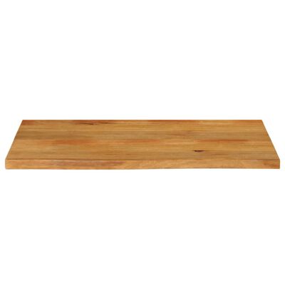 vidaXL Table Top Live Edge 100x60x3.8 cm Solid Wood Mango