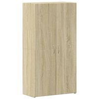vidaXL File Cabinet Sonoma Oak 60x32x115 cm Engineered Wood