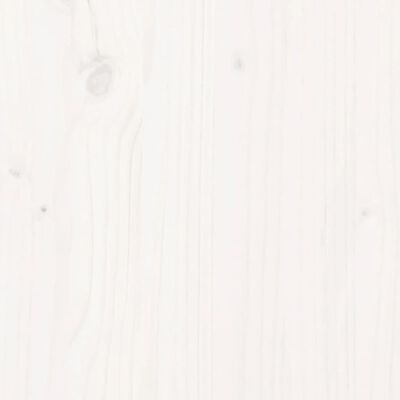 vidaXL Headboard White 180 cm Solid Wood Pine