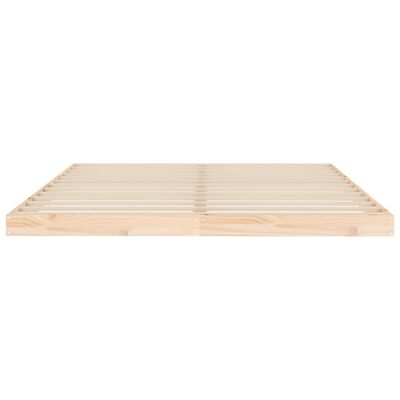 vidaXL Bed Frame without Mattress 160x200 cm Solid Wood Pine