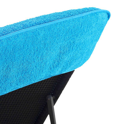 vidaXL Beach Towels 6 pcs Turquoise 60x135 cm Fabric 400 GSM